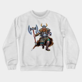 Viking going to battle Crewneck Sweatshirt